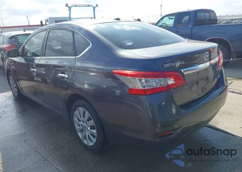 2014 Nissan Sentra Sv from USA, damaged, VIN 3N1AB7AP4EY326810